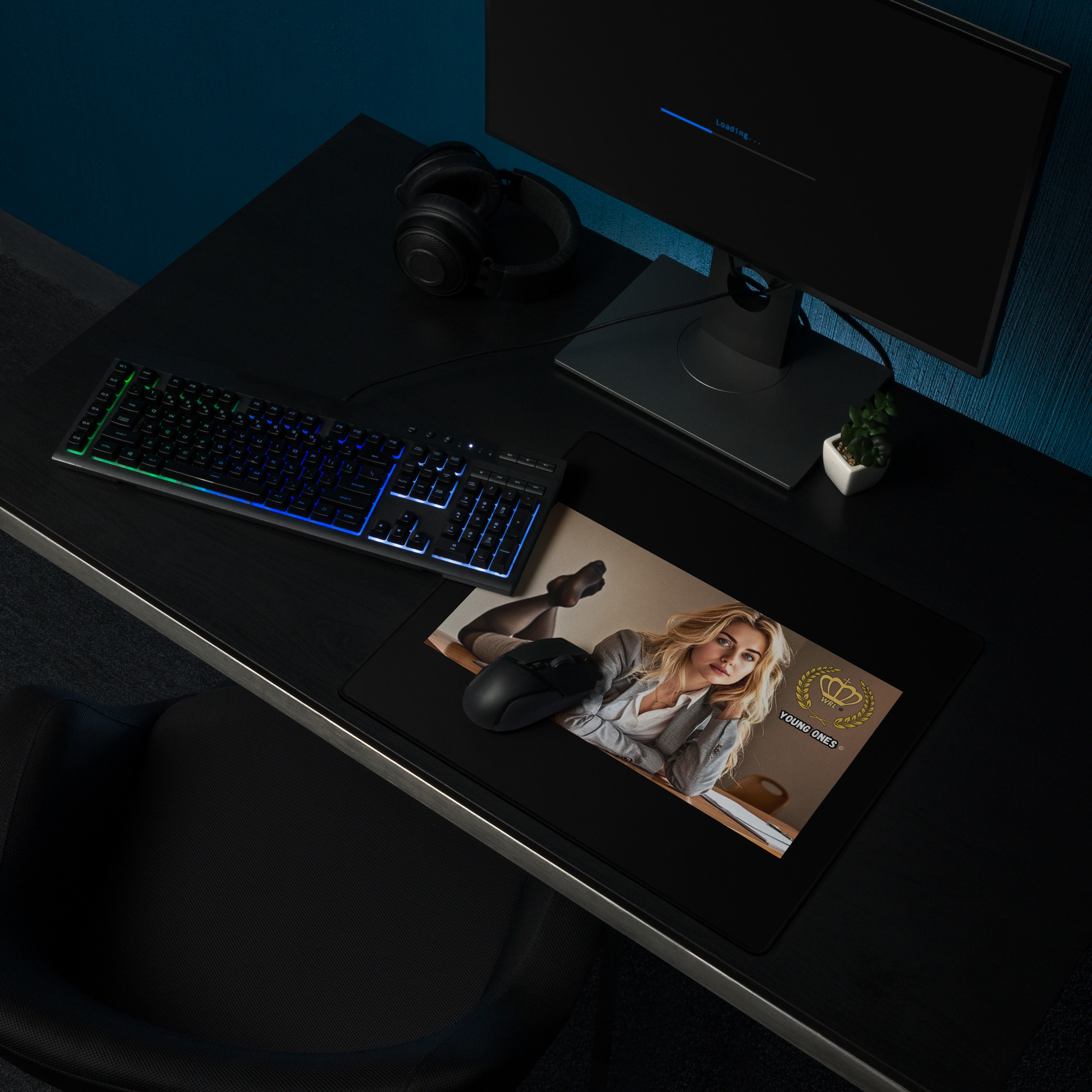 Gaming mouse pad , Young ones teacher Delila