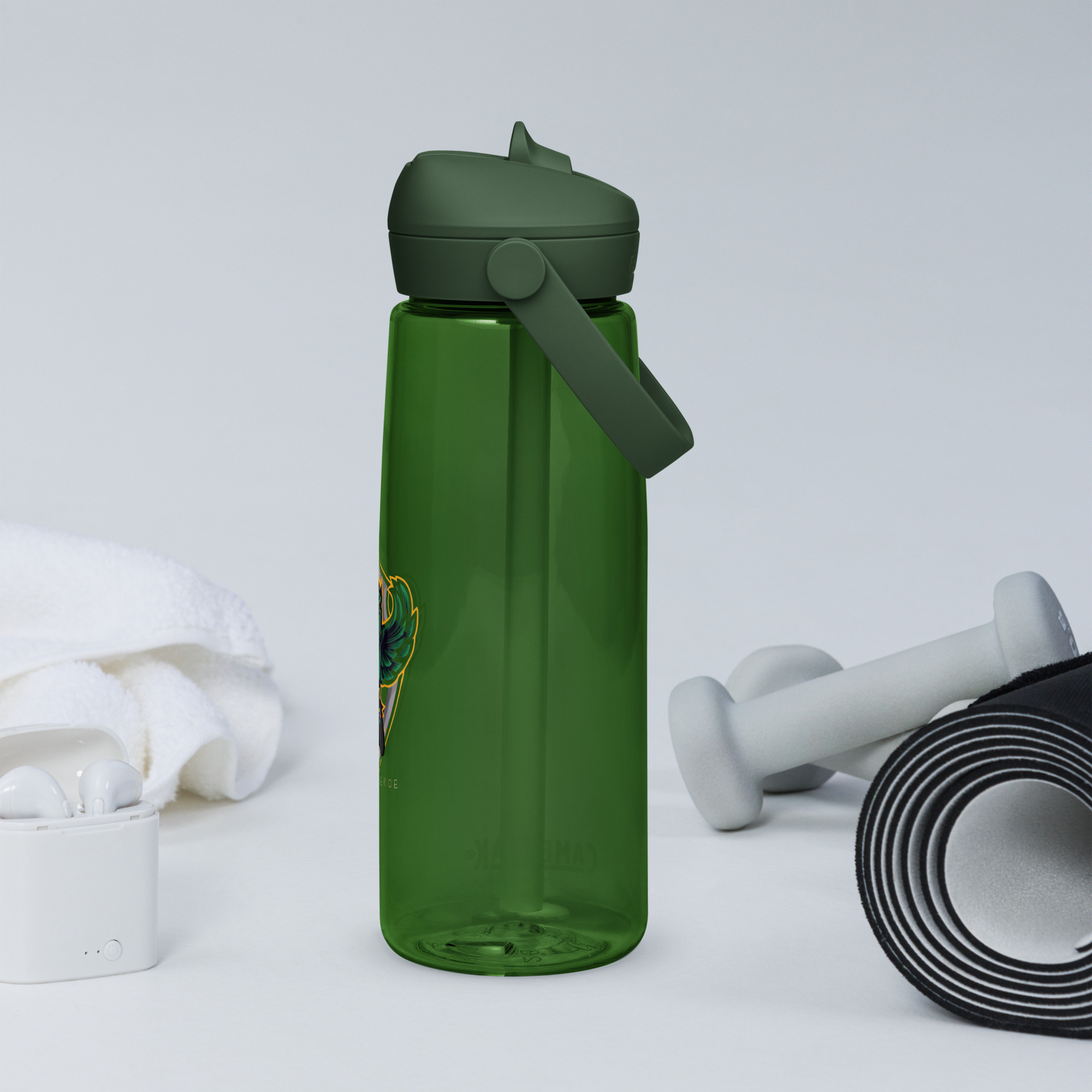 Flip straw water bottle : OEROEBOEROE sign - Afbeelding 2