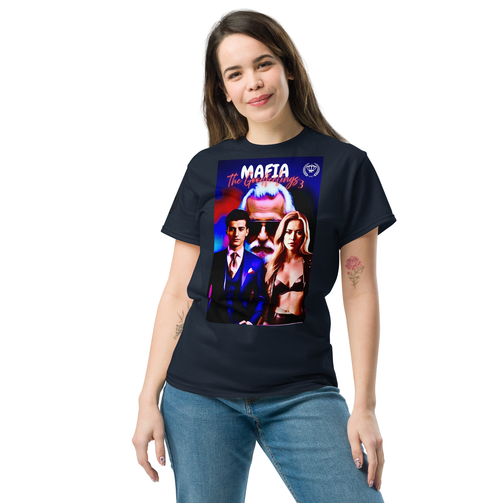 Unisex classic tee :MAFIA GF© 3 - Afbeelding 4